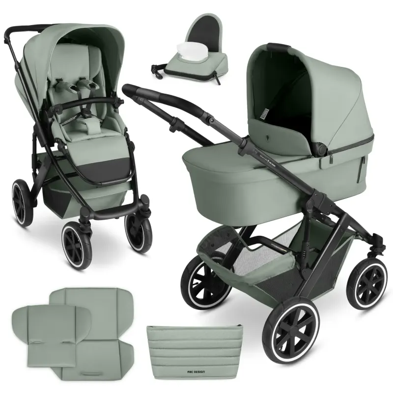 Abc Design Salsa 5 Air, adaptéry a fusak Fillikid ZDARMA + autosedačka a základna Maxi-cosi