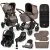 Abc Design Salsa 5 Air, adaptéry a fusak Fillikid ZDARMA + autosedačka a základna Maxi-cosi