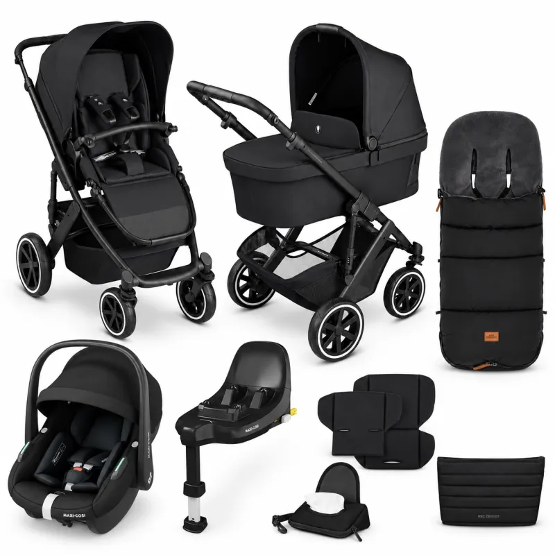 Abc Design Salsa 5 Air, adaptéry a fusak Fillikid ZDARMA + autosedačka a základna Maxi-cosi